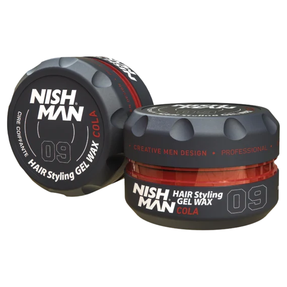 Nish Man Hair Styling Gel Wax (09) Cola 150ml
