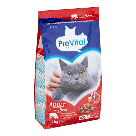 PreVital száraz Adult marha 1,4kg