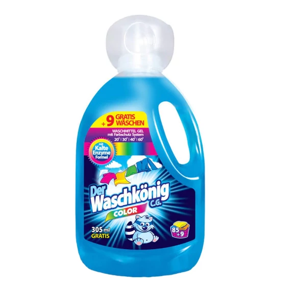 Clovin Der Waschkönig C.G. Color folyékony mosószer, 3305 ml, 94 mosás