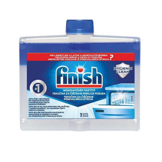 Finish mosogatógép tisztító oldat, 250 ml