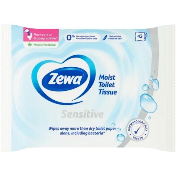 Zewa Sensitive nedves toalettpapír 42 db