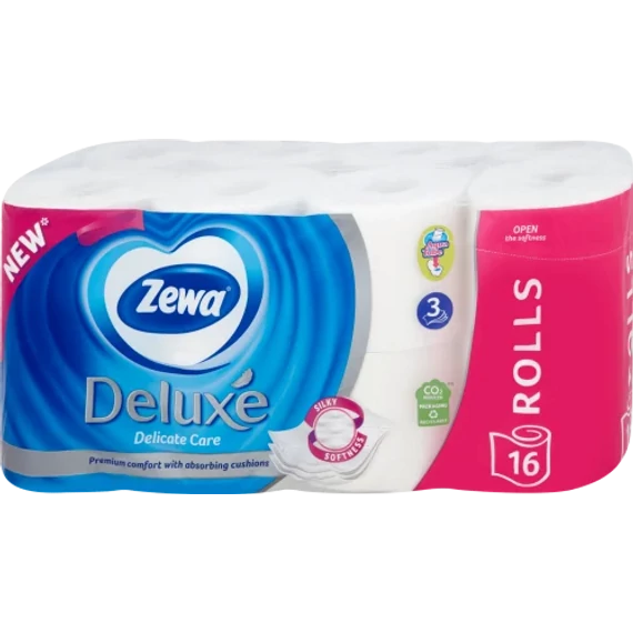 Zewa Deluxe Delicate care toilett papir 16 tekercses