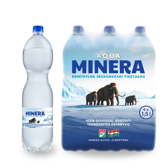 Aqua Minera szénsavas ásványvíz 1.5l
