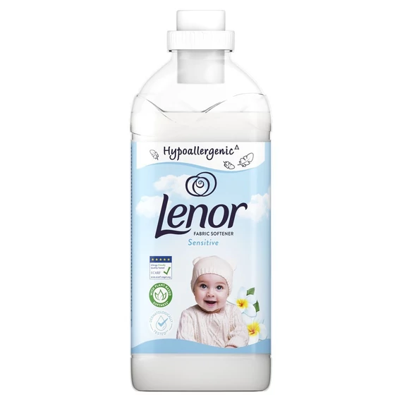 Lenor Sensitive textilöblítő, 64 mosáshoz, 1600ml