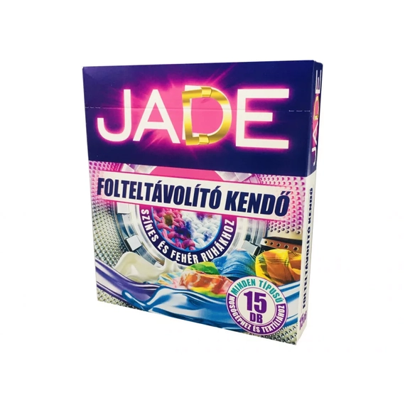 Jade Folteltávolító kendő-Szines és fehér ruhákhoz-15db