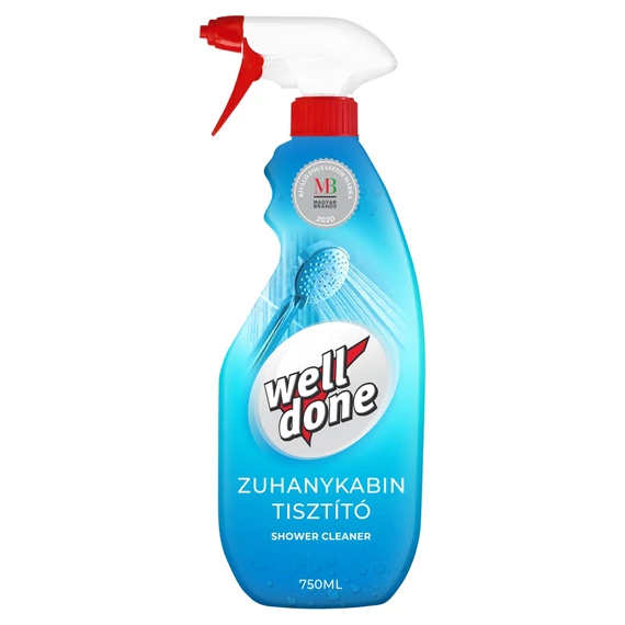 Well Done zuhanykabin tisztítószer 750ml