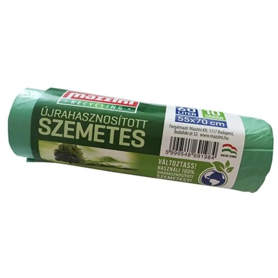  Mazzini Szemeteszsák 60L -10db