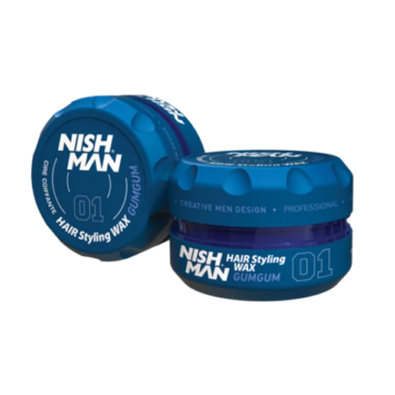 Nish Man Hair Styling Wax GumGum 150ml-01