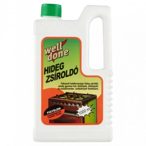 Well Done hideg zsíroldó utántöltő 1L