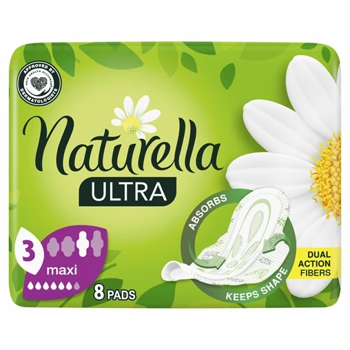 NATURELLA egészségügyi betét ULTRA CAMOMILE MAXI-8db