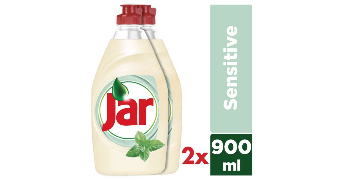 Jar teafa- és mentaillatú kézi mosogatószer 900 ml