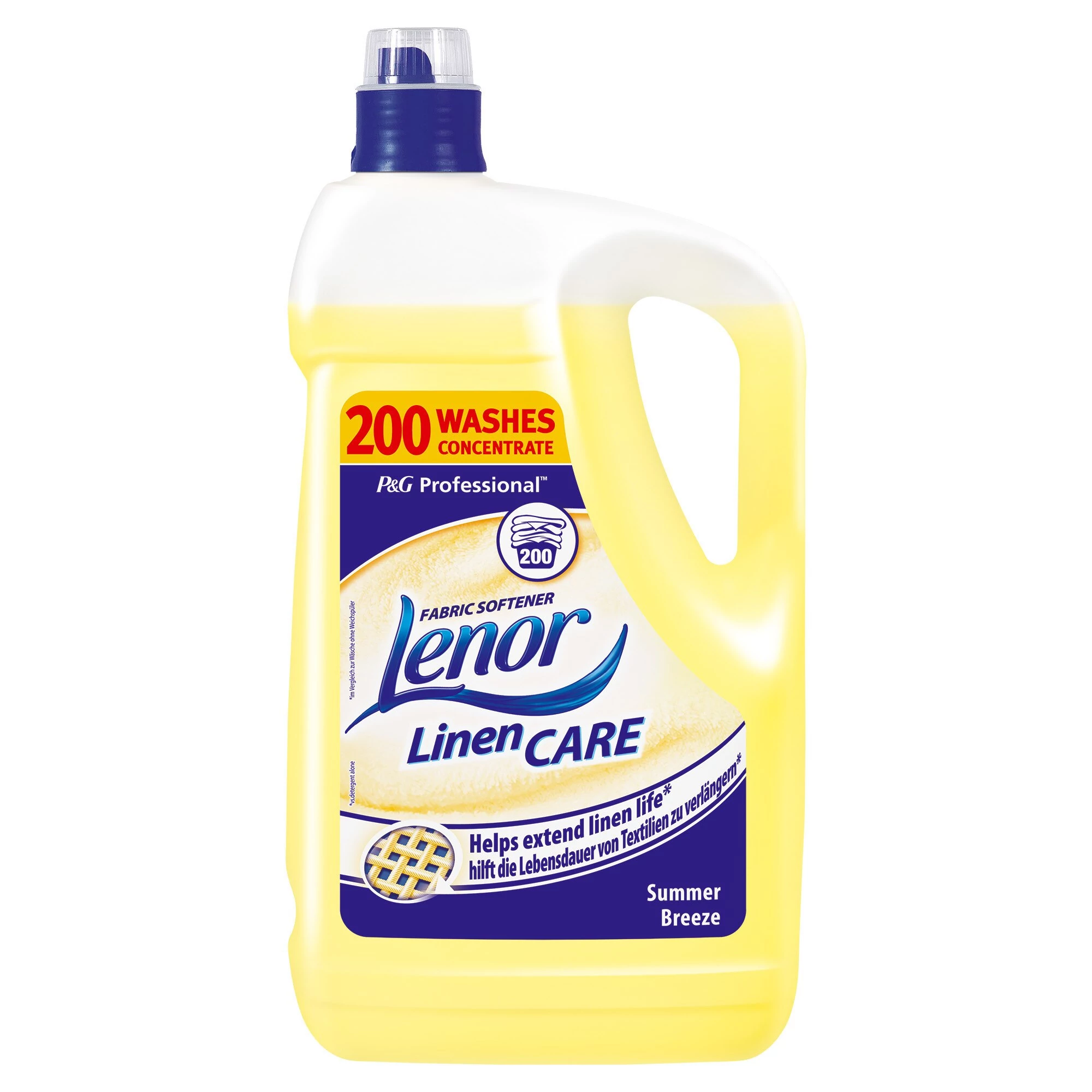 Lenor 5l Prof. textilöblítő Summer Breeze 200 mosás