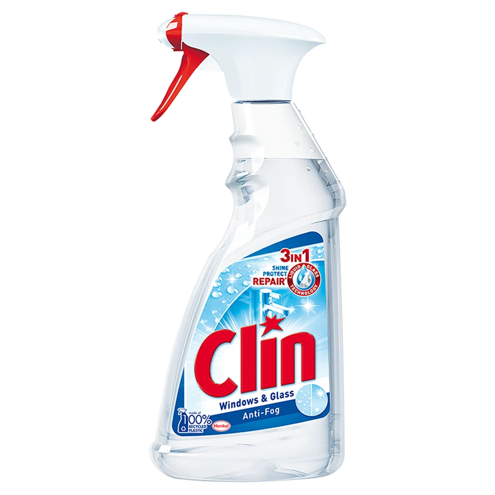 Clin Anti-Fog szórófejes ablaktisztító, 500ml